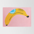 Banana Pop Art Rug Gallery Image 2