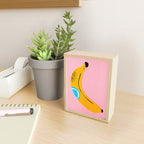 Banana Pop Art Mini Art Print Gallery Image 2