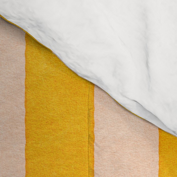 STRIPES 001 A - Goldenrod Comforter Gallery Image 4