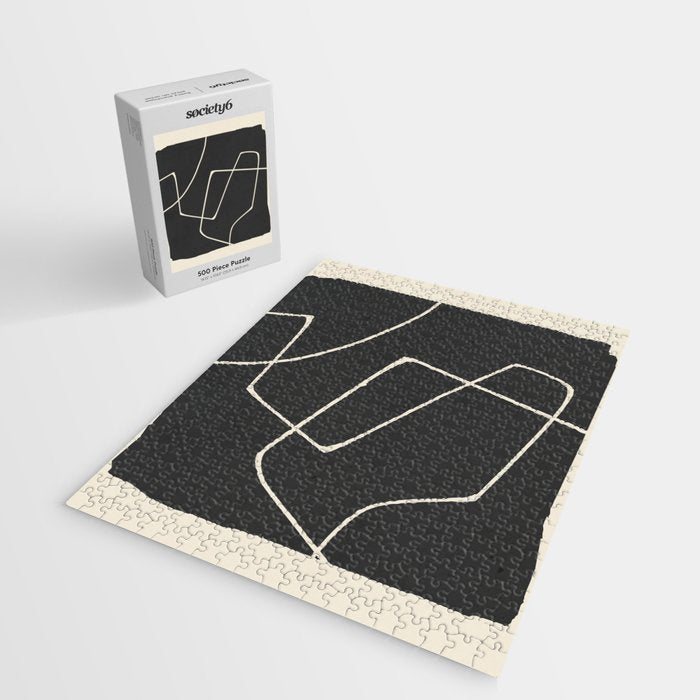 Minimal Abstract Art 25 Jigsaw Puzzle Gallery Image 2