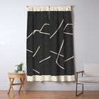 Minimal Abstract Art 25 Window Curtain Gallery Image 5