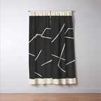 Minimal Abstract Art 25 Window Curtain Gallery Image 3