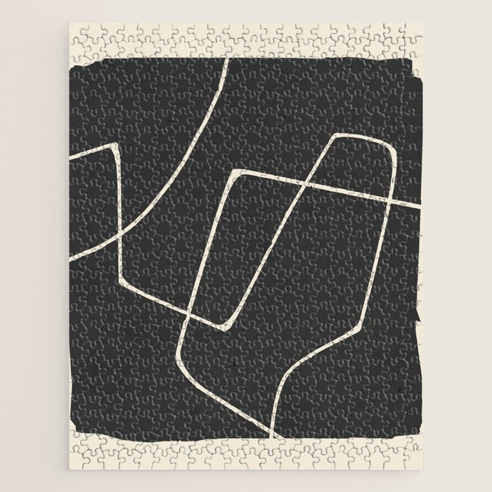 Minimal Abstract Art 25 Jigsaw Puzzle Gallery Image 1