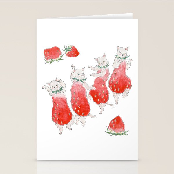 Ichigo no yousei nyanco Stationery Card Gallery Image 2