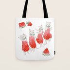 Ichigo no yousei nyanco Tote Bag Gallery Image 1