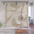 Modern Abstract Shapes 75 Wall Mural Gallery Image 1