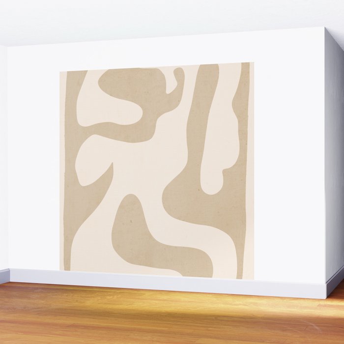 Modern Abstract Shapes 75 Wall Mural Gallery Image 2