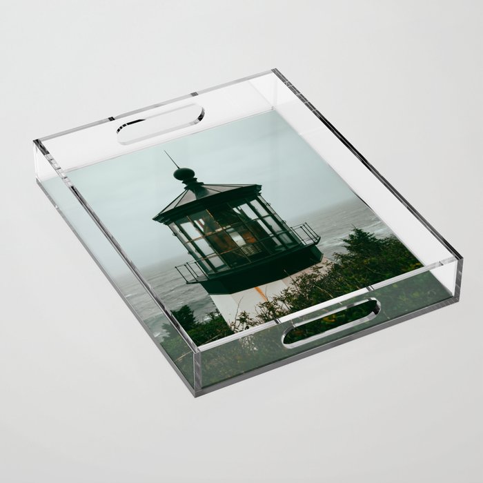 Oregon Lighthouse Acrylic Tray Gallery Image 1