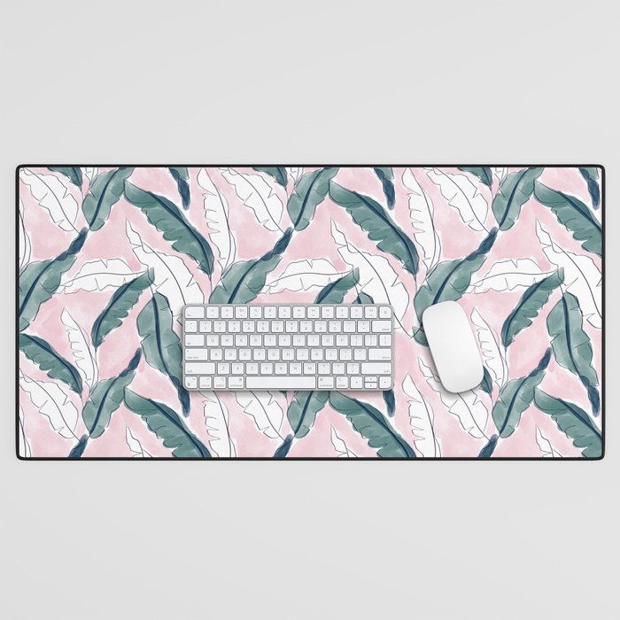 Banana Leaves Desk Mat Gallery Image 1