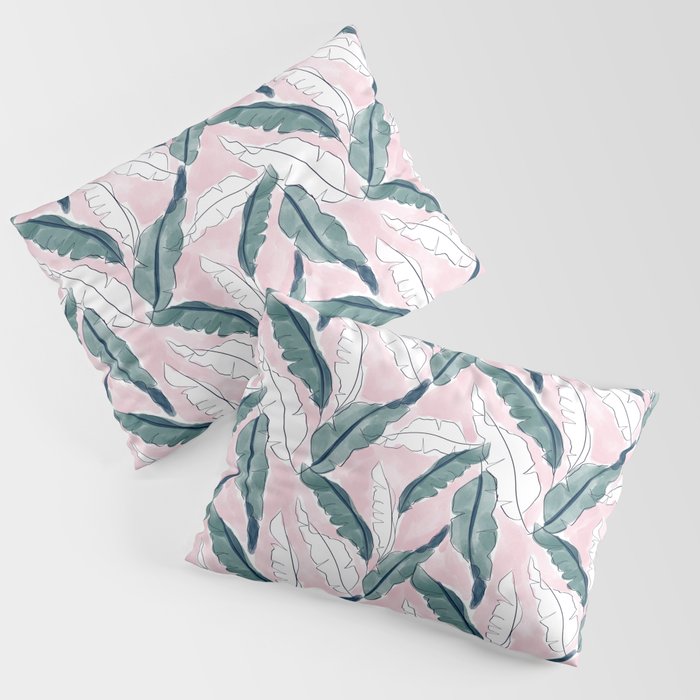 Banana Leaves Pillow Sham Gallery Image 1