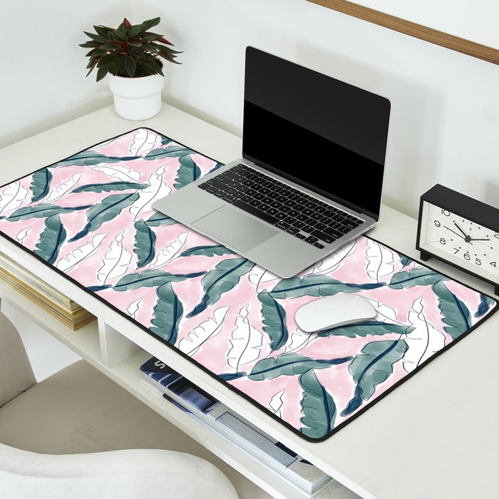 Banana Leaves Desk Mat Gallery Image 2