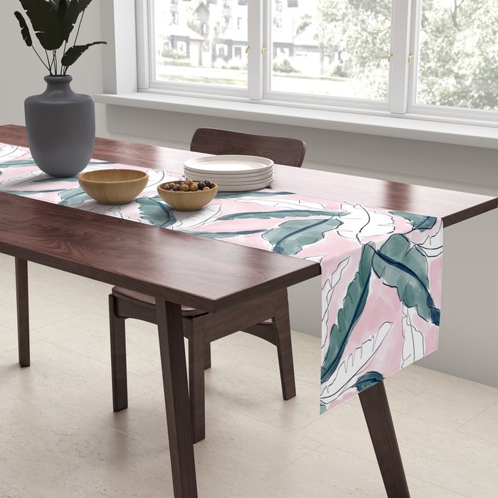 Banana Leaves Table Runner Gallery Image 2