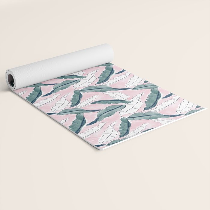 Banana Leaves Yoga Mat Gallery Image 2