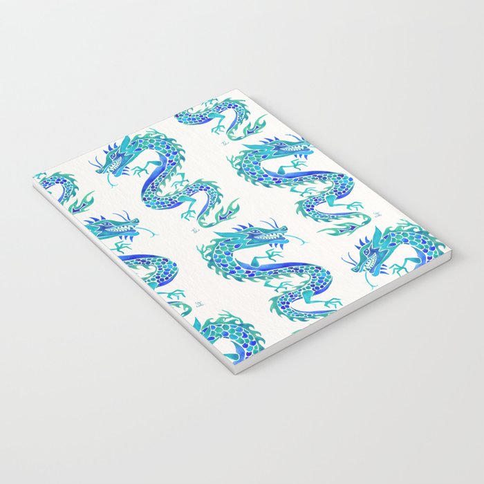 Chinese Dragon - Blue Palette Notebook Gallery Image 3