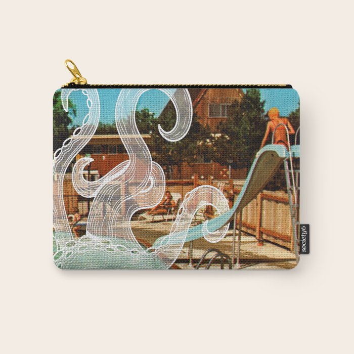 Octopus splash Carry All Pouch Gallery Image 1