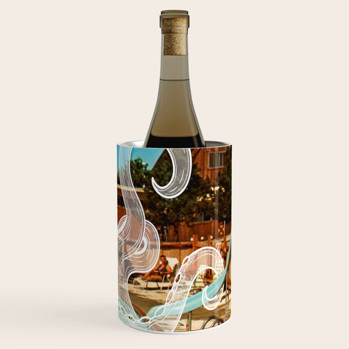 Octopus splash Wine Chiller Gallery Image 1