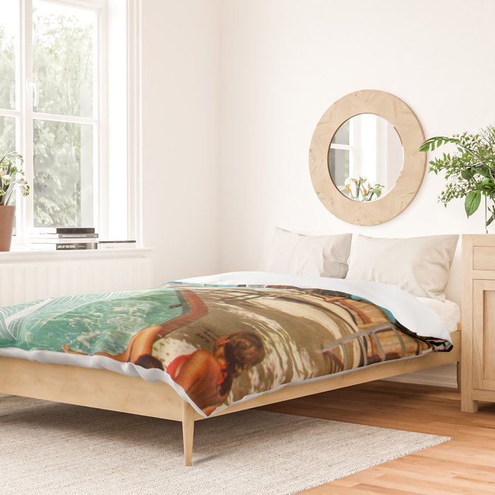 Octopus splash Duvet Cover Gallery Image 2