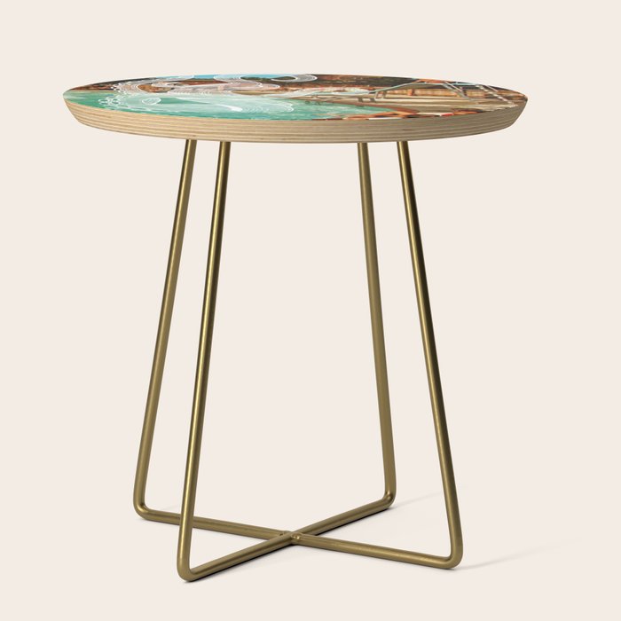 Octopus splash Side Table Gallery Image 1