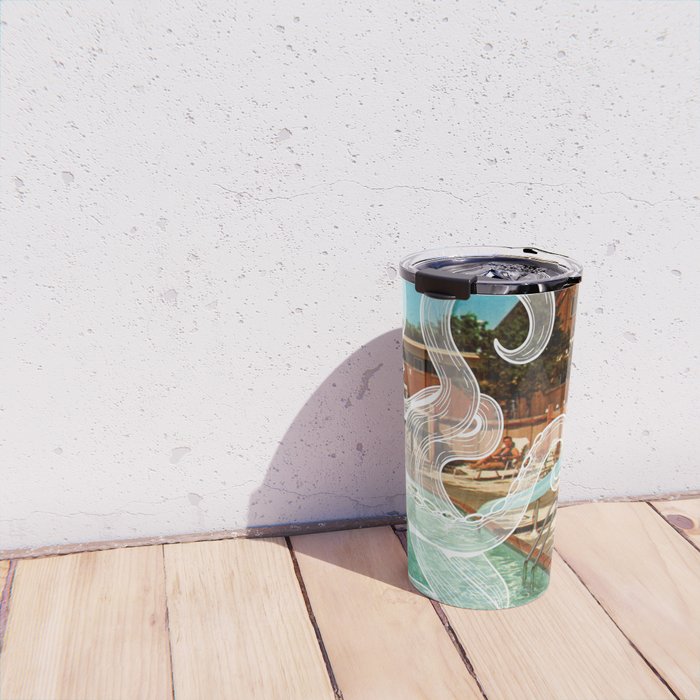 Octopus splash Travel Mug Gallery Image 4