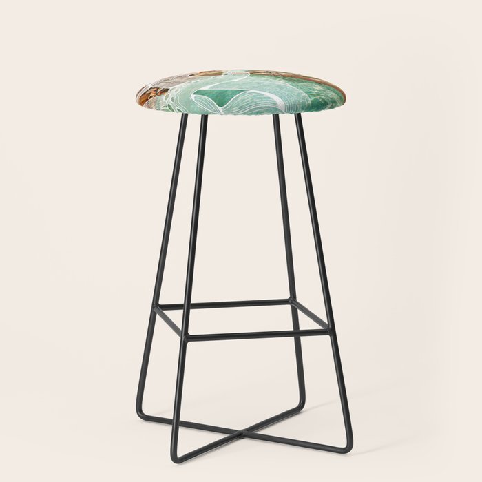 Octopus splash Stool Gallery Image 1