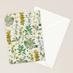 Vintage Wildflowers / Cozy Botanicals Stationery Card Gallery Image 2