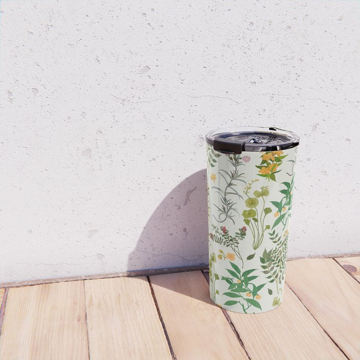Vintage Wildflowers / Cozy Botanicals Travel Mug Gallery Image 4