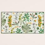Vintage Wildflowers / Cozy Botanicals Desk Mat Gallery Image 3