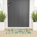 Vintage Wildflowers / Cozy Botanicals Welcome Mat Gallery Image 3