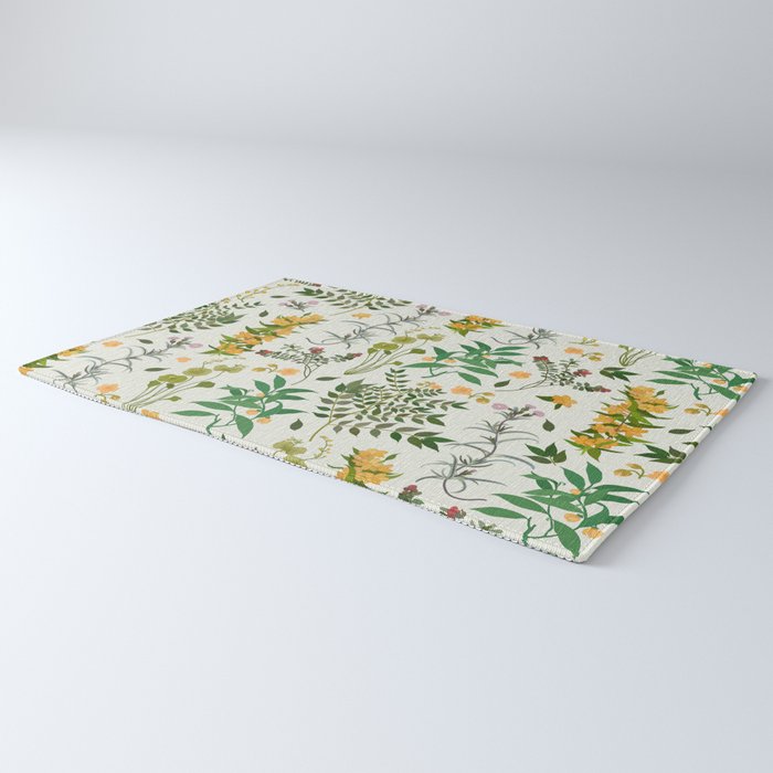 Vintage Wildflowers / Cozy Botanicals Rug Gallery Image 3
