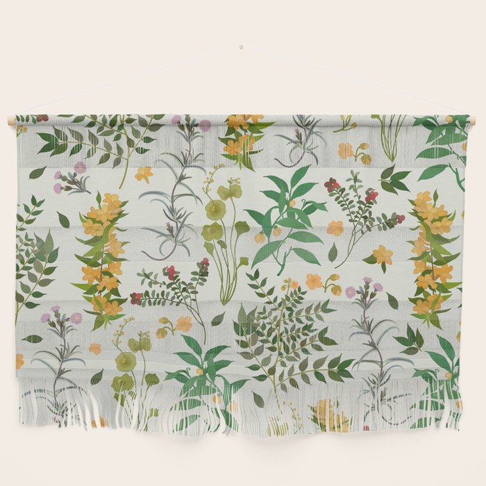 Vintage Wildflowers / Cozy Botanicals Wall Hanging Gallery Image 1