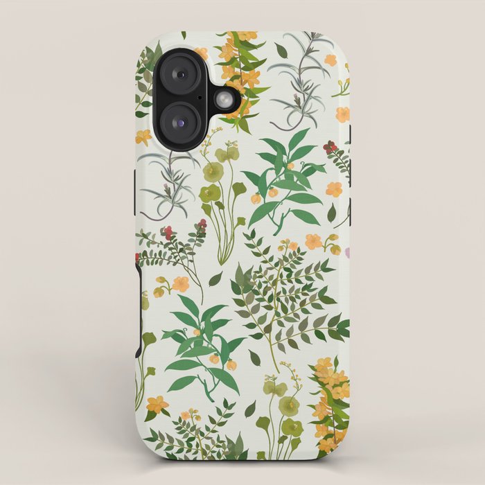 Vintage Wildflowers / Cozy Botanicals iPhone Case Gallery Image 1