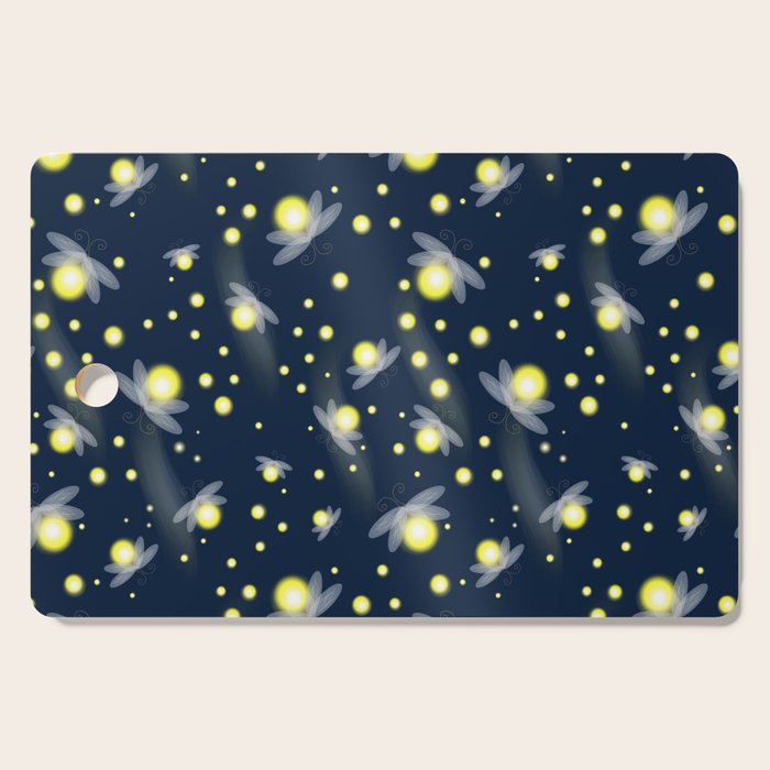 Fireflies at Night Cutting Board Gallery Image 1