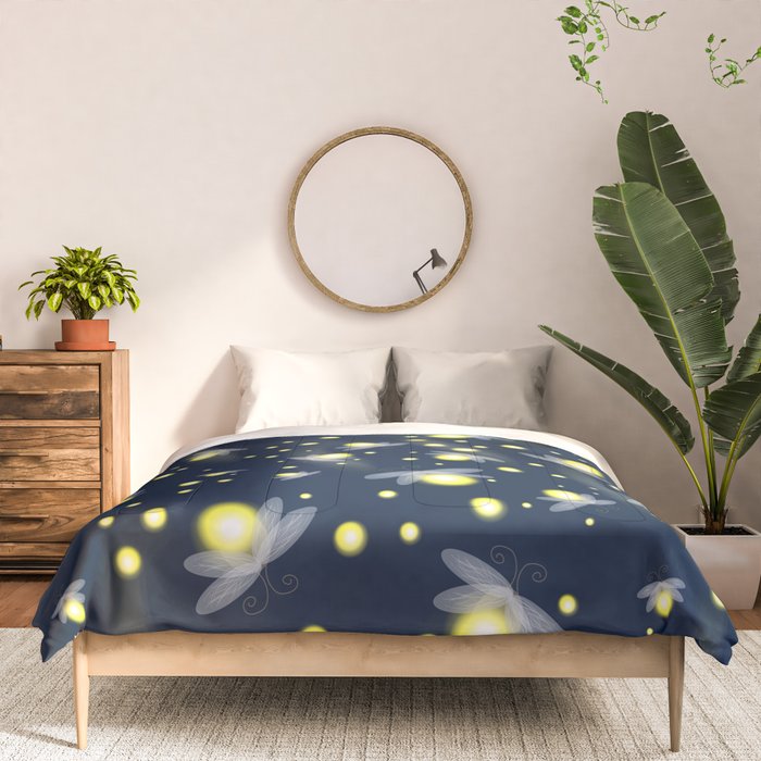 Fireflies at Night Comforter Gallery Image 3