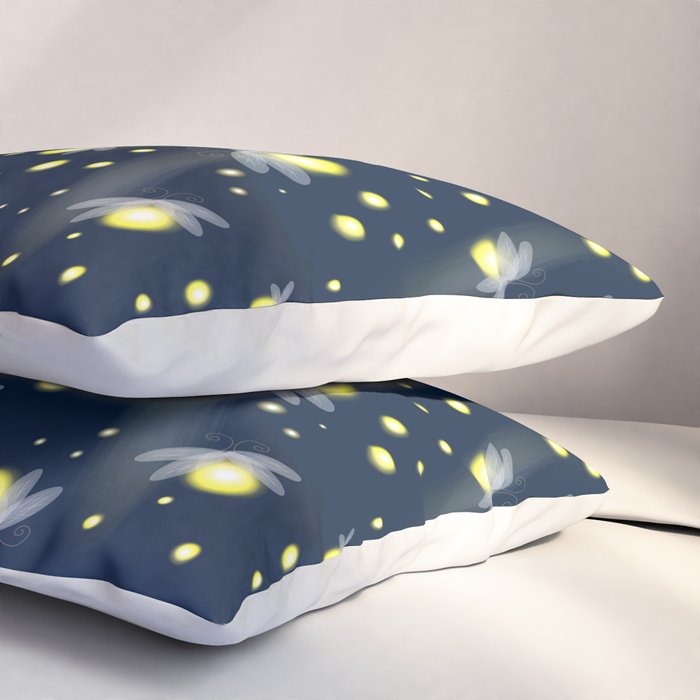 Fireflies at Night Pillow Sham Gallery Image 3