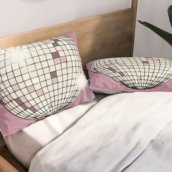 Celebrate the 80s Partyzone pink Pillow Sham Gallery Image 2