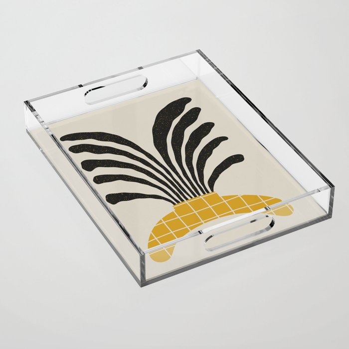 Modern Vase #4 Acrylic Tray Gallery Image 1