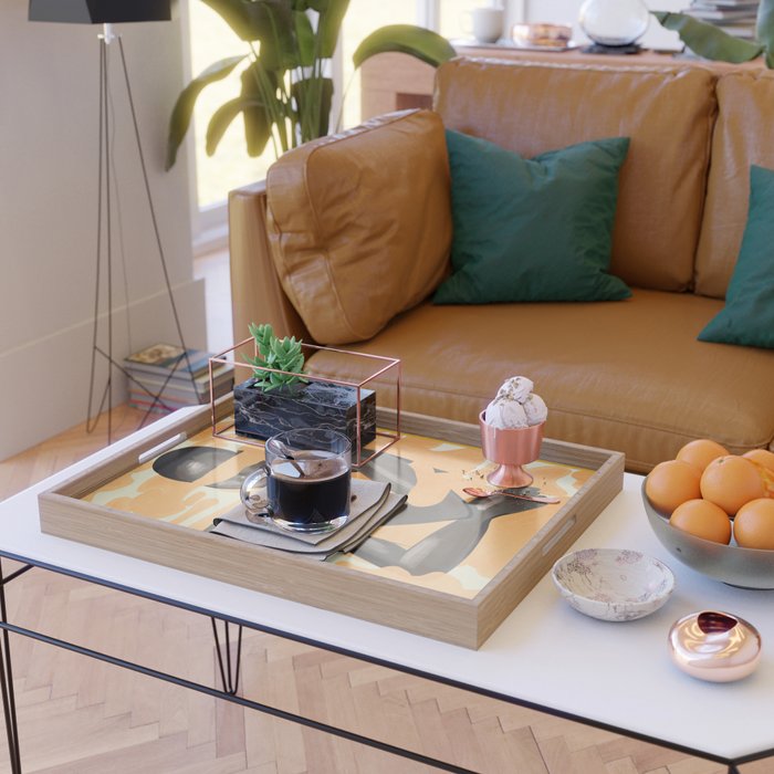 Girl Portrait 28 Serving Tray Gallery Image 2