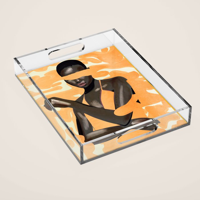 Girl Portrait 28 Acrylic Tray Gallery Image 1