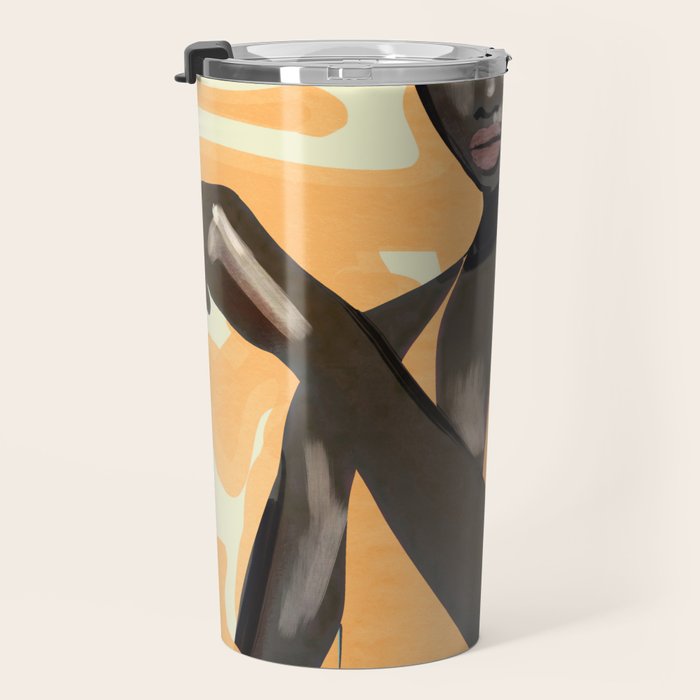 Girl Portrait 28 Travel Mug Gallery Image 3
