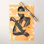 Girl Portrait 28 Wrapping Paper Gallery Image 1