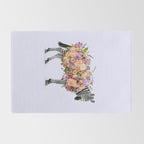 FLORAL ZEBRA Rug Gallery Image 2