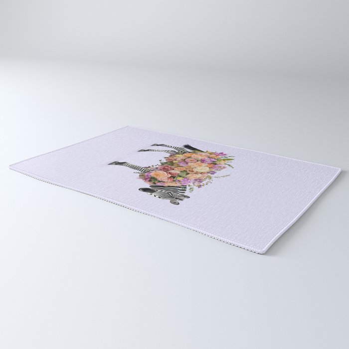 FLORAL ZEBRA Rug Gallery Image 3