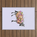FLORAL ZEBRA Outdoor Rug Gallery Image 1