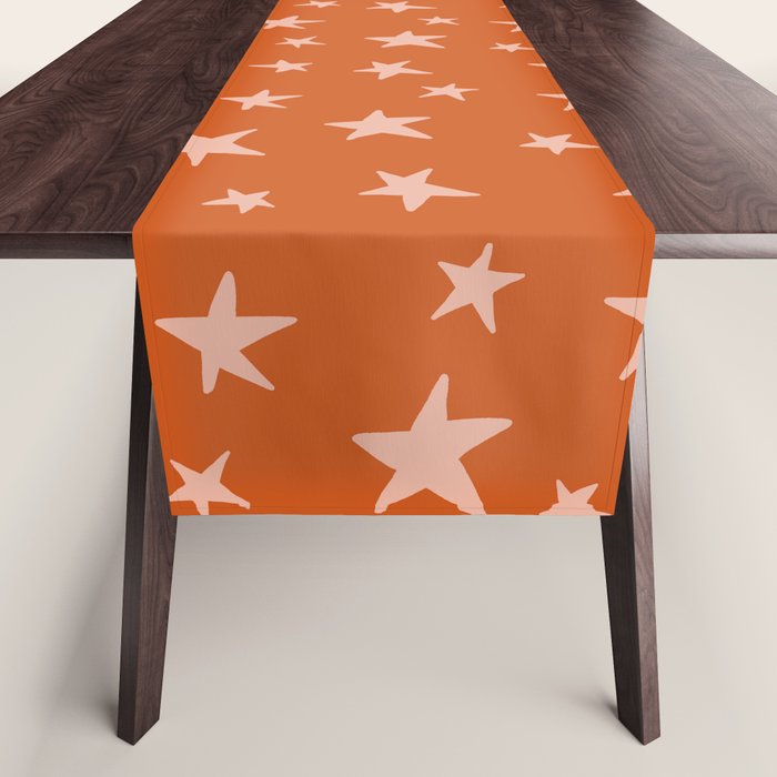 Stars Pumpkin Spice Table Runner Gallery Image 1