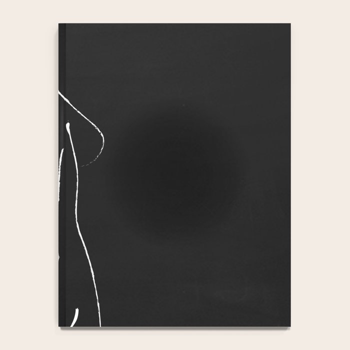 Minimal Line Drawing Figure Notebook Gallery Image 4