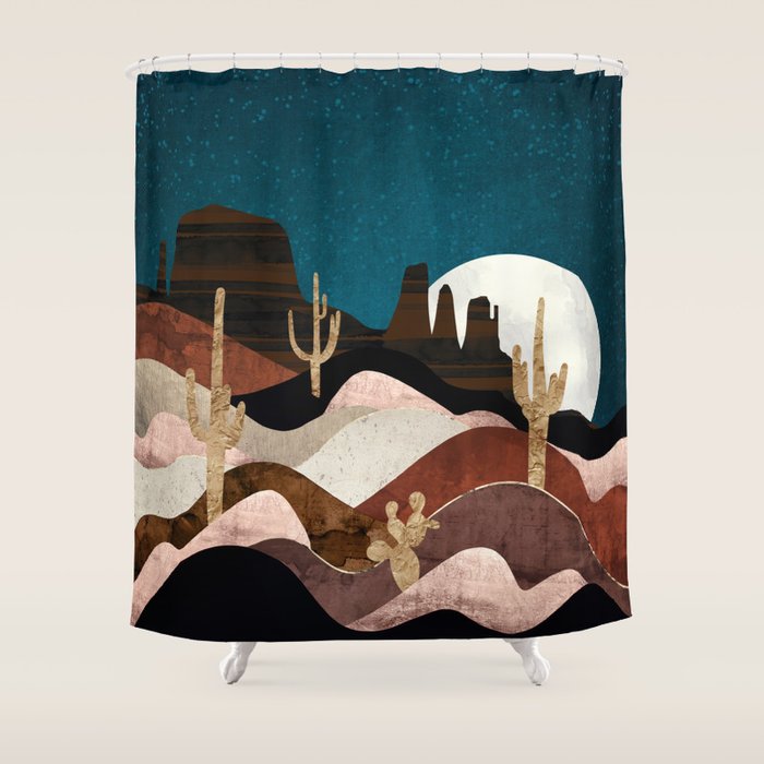 Desert Stars Shower Curtain Gallery Image 1