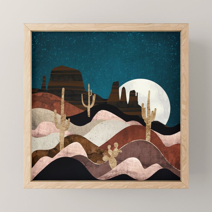 Desert Stars Mini Art Print Gallery Image 1