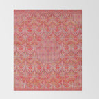 Kashmir North Indian Moon Shawl Print Throw Blanket Gallery Image 2