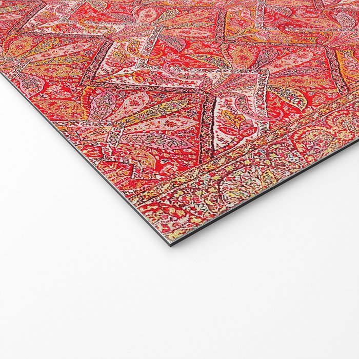 Kashmir North Indian Moon Shawl Print Welcome Mat Gallery Image 2