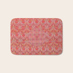 Kashmir North Indian Moon Shawl Print Bath Mat Gallery Image 1